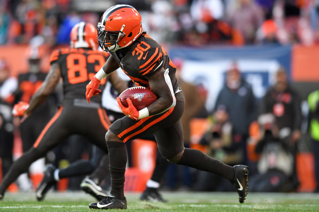 Cleveland Browns RB D'Ernest Johnson finds himself thrust into new role