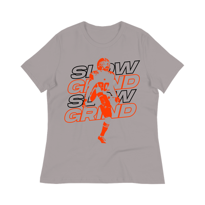 Slow Grind Bold Letter Women's T-Shirt